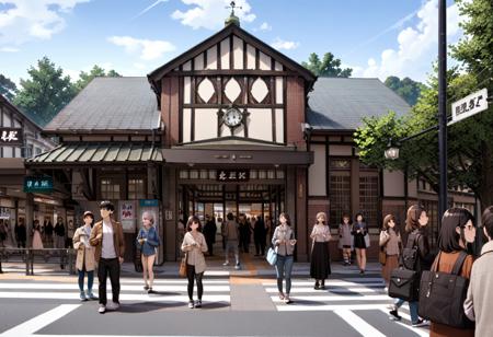 旧原宿駅 Old Harajuku Station SDXL