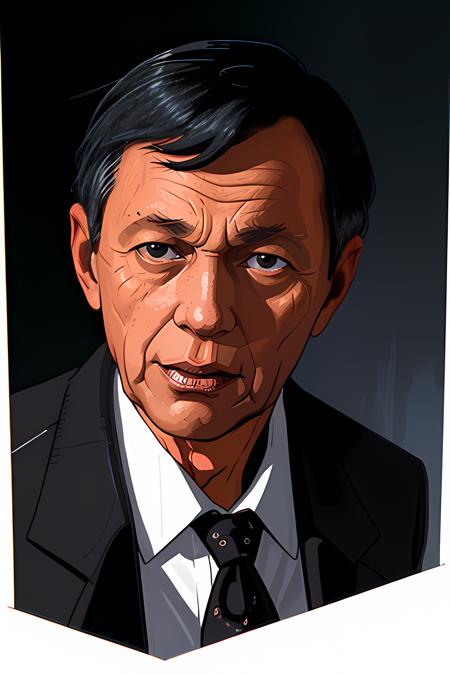 Cigarette Smoking Man Character LoRA SD