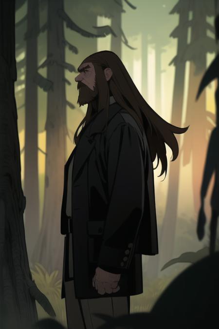 Genndy Tartakovsky  style  / Samurai jack / Primal / Unicorn warriors eternal / starwars clone wars / sym bionic titan