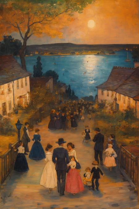 style of Maurice Prendergast 383