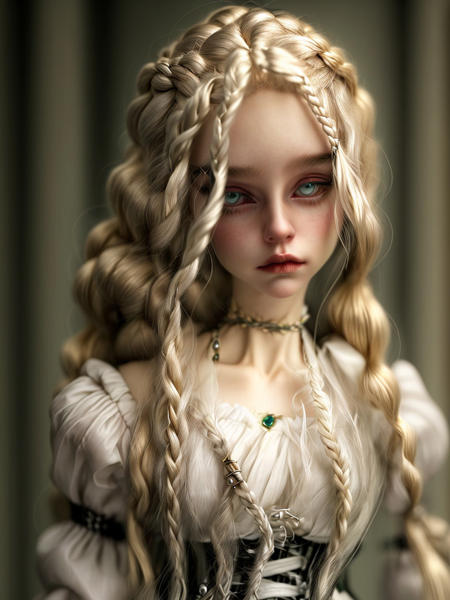 Mix of marble dolls