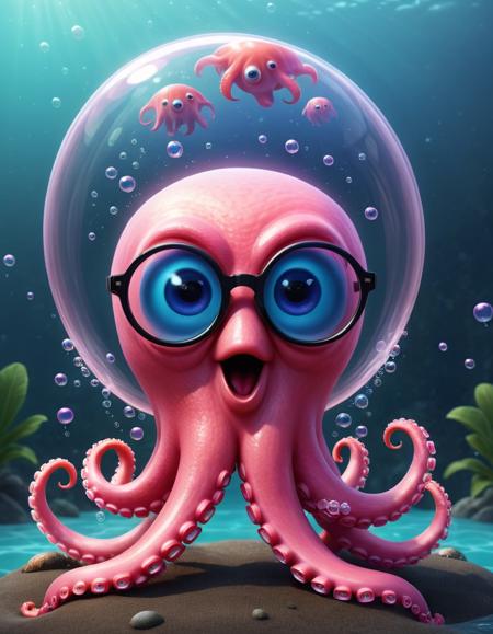 Smiling Jellyfish & Friends - XL Series