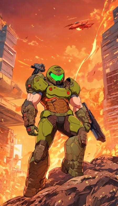 Doomguy (Doom Marine/Slayer) [Doom] LoRA XL