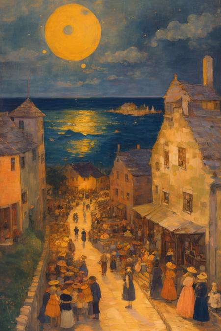 style of Maurice Prendergast 383