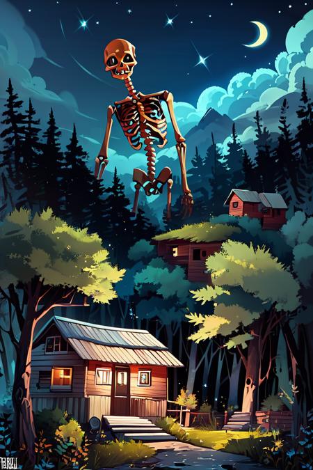 Giant Skeleton: Gashadokuro | がしゃどくろ [Pony]