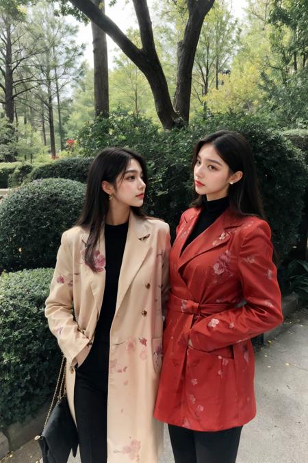 Waisted Woolen Coat
