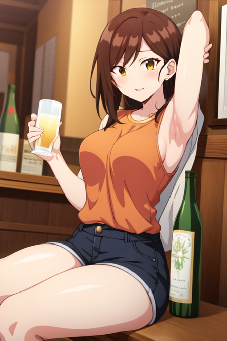 Takasaki Minami (from Showtime! Uta no Onee-san Datte Shitai)