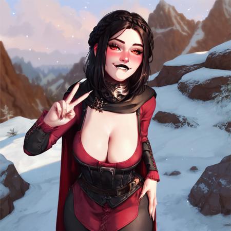 Serana | Skyrim | The Elder Scrolls - Both Character and Style版本v1.0 (ID: 540439)