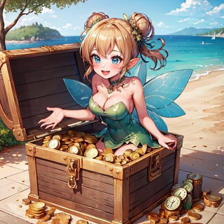 Treasure Chest Gift / Concept/ Pose/ by YeiyeiArt