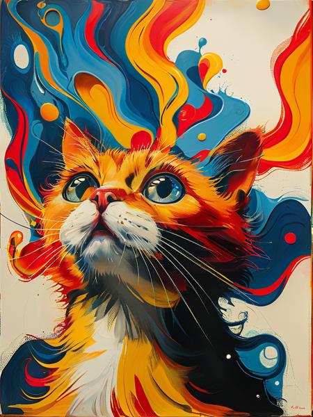 style of Louis Wain [SDXL] 120