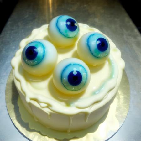 eyes cream cake