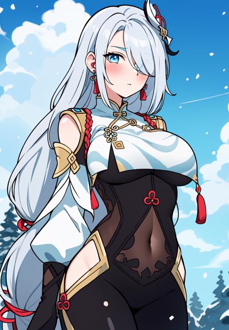 Shenhe (Genshin Impact)版本Shenhe_v1_10epo (ID: 89265)
