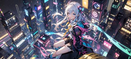 赛博世界/Cyberworld/赛博朋克场景 Lora