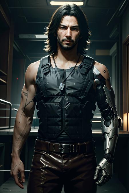 Johnny Silverhand from Cyberpunk 2077