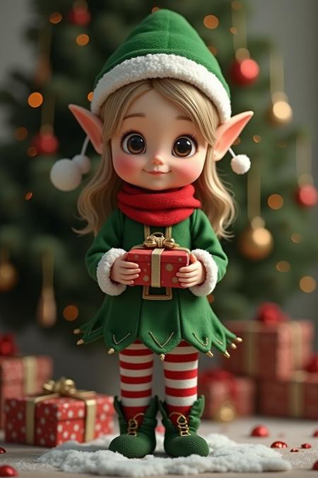 Adorable Christmas Elf