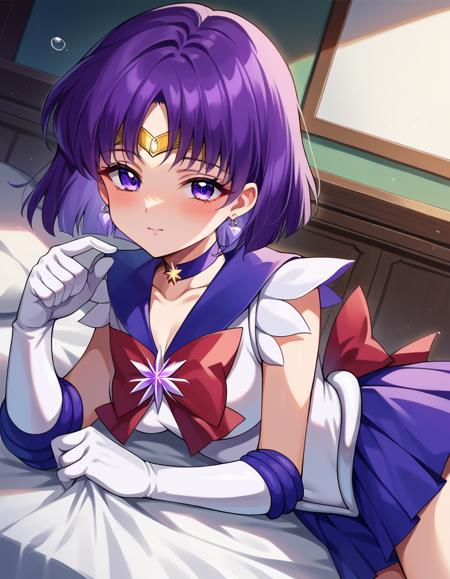 Hotaru Tomoe (土萠 ほたる) / Sailor Saturn (セーラーサターン) - Sailor Moon (美少女戦士セーラームーン) - COMMISSION W/ DATASET