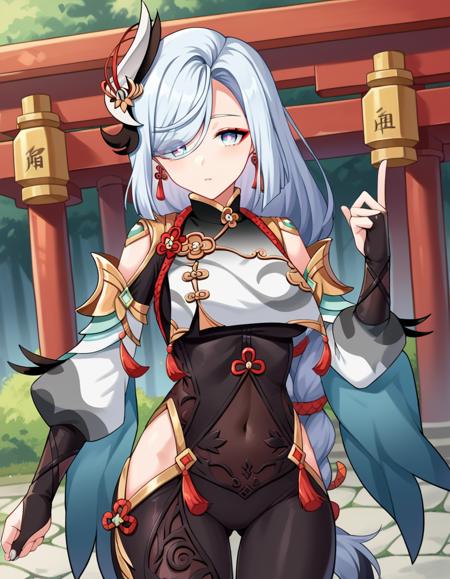 Shenhe (申鶴) (申鹤) - Genshin Impact (原神)