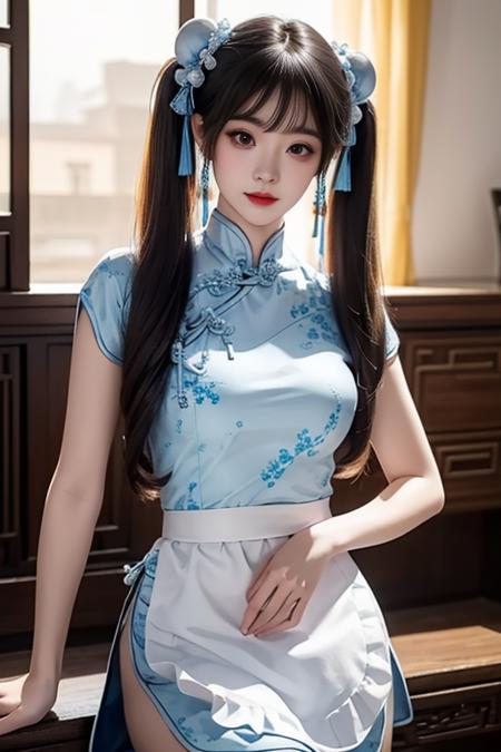 一件简单的小旗袍 a simple short qipao