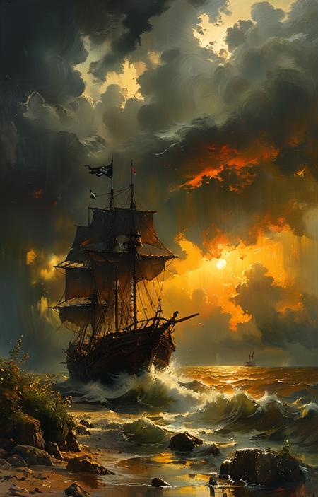style of Andreas Achenbach [SDXL] 102