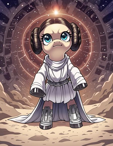 Leia Organa (Star Wars) [Pony XL]