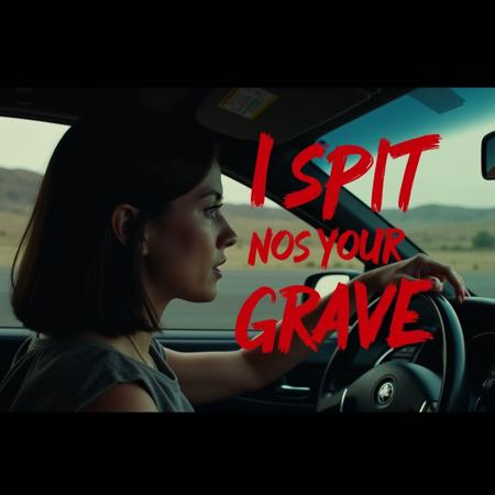 Cinematic text title + Film Cover (on screen) style XL + F1D