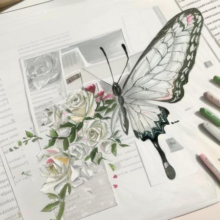 butterflyRoseC
