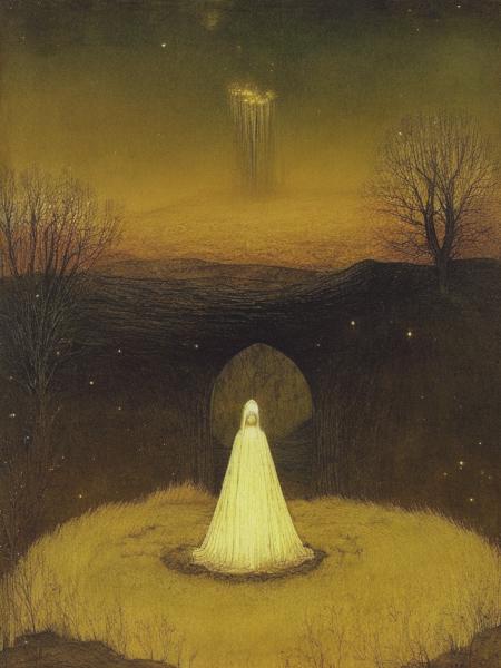 John Albert Bauer Style
