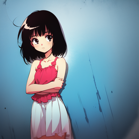 Generic retro anime art style