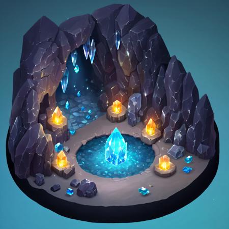 Stylized Setting (Isometric) SDXL & SD1.5