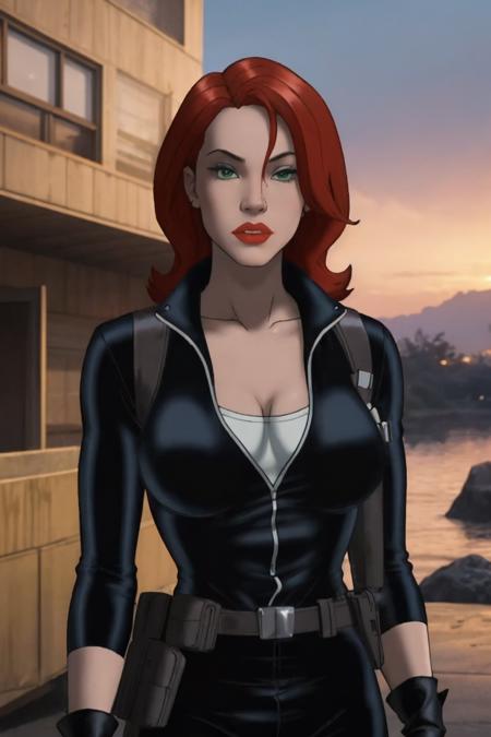 Black Widow | 2 Attires | Ultimate Avengers: The Movie | KoFi Commissioned | ownwaifu