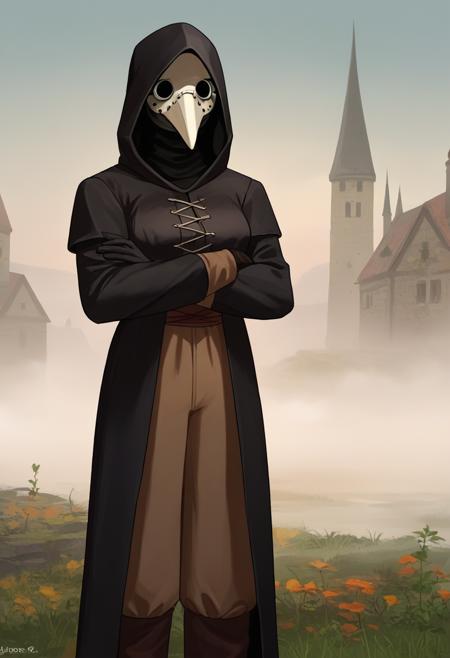 [PonyV6 XL] Plague Doctor | Generic版本v1.0 (ID: 345595)