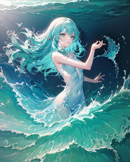 【Concept】Liquid Clothes/Liquid Dress 水裙