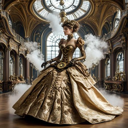 Ars MidJourney Rococo Steampunk (SDXL, Pony, Flux)