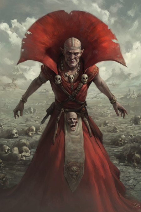 Waldakir Rahtep - Ancient Necrarch Vampire