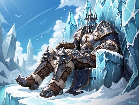 The Lich King, Arthas Menethil from World of Warcraft - RealmRabbit