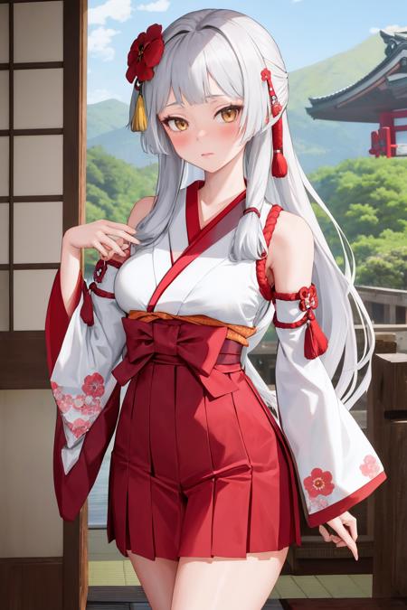 Minami Rio/19M-RFT41 (Eternal Return: Black Survival) LoRA | 3 Outfits(Swimsuit, Miko, and Default)