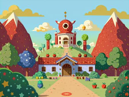 Landscape illustration