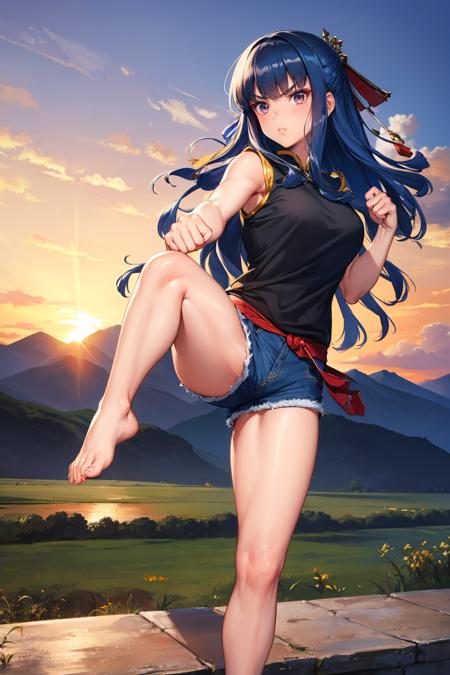 Jing Xialian/景夏蓮 (Appare-Ranman!) LoRA
