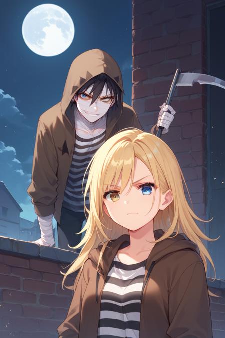 Zack / Isaac Foster and Rachel Gardner - Angels of Death (Pony XL)
