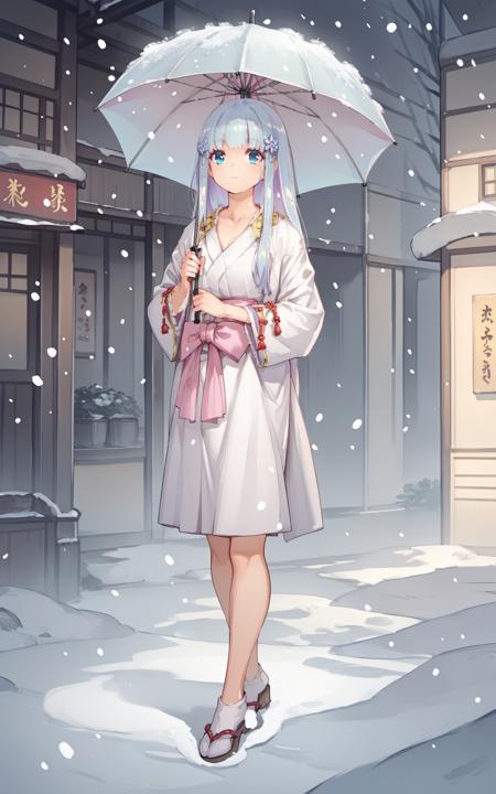 Hime - Bishoujo Mangekyou Ibun Yuki Onna (4 outfits)/ 姬 - 美少女万華鏡異聞 雪おんな  (4 outfits)