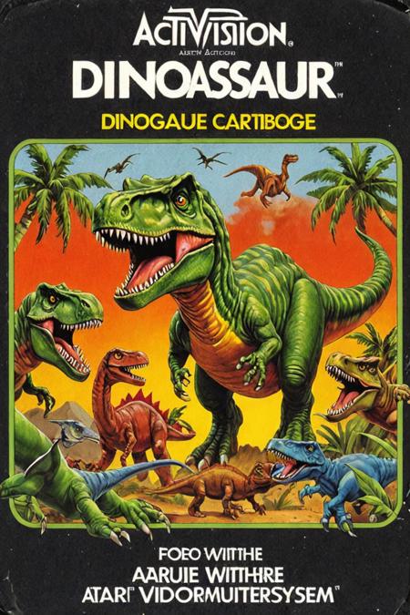 Activision Atari Art Style XL