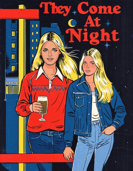 Retro Comics with Words