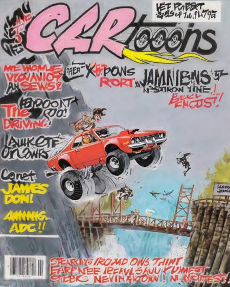 Cartoonz Car Magazine SDXL