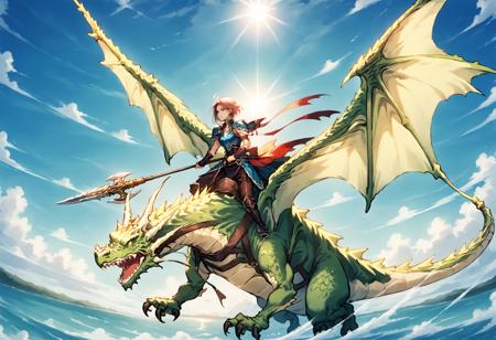 Wyvern rider / ドラゴンナイト (Fire Emblem) Pony/Flux/IL