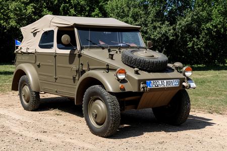 Kübelwagen - German WW2 military vehicle from Volkswagen
