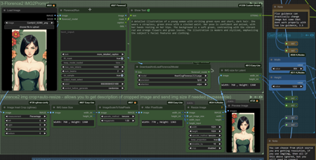 FLUX-[All in one]-Advanced workflow with Leftover noise return and High-res Fix.