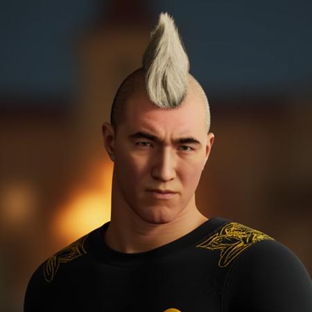 Mohawk Punk Male