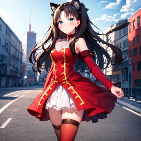 Rin tohsaka  LORA and(Pony)  from fate stay night visual novel