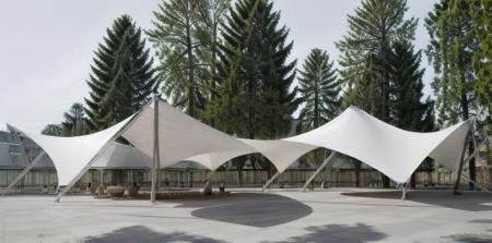 tensile pavilion