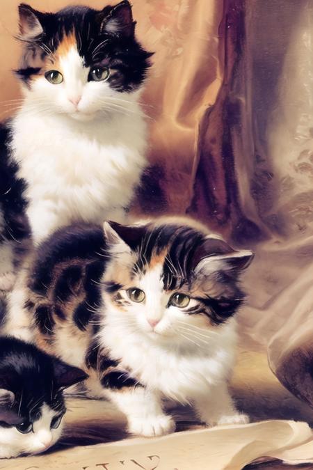 【Rogers】油画猫咪
